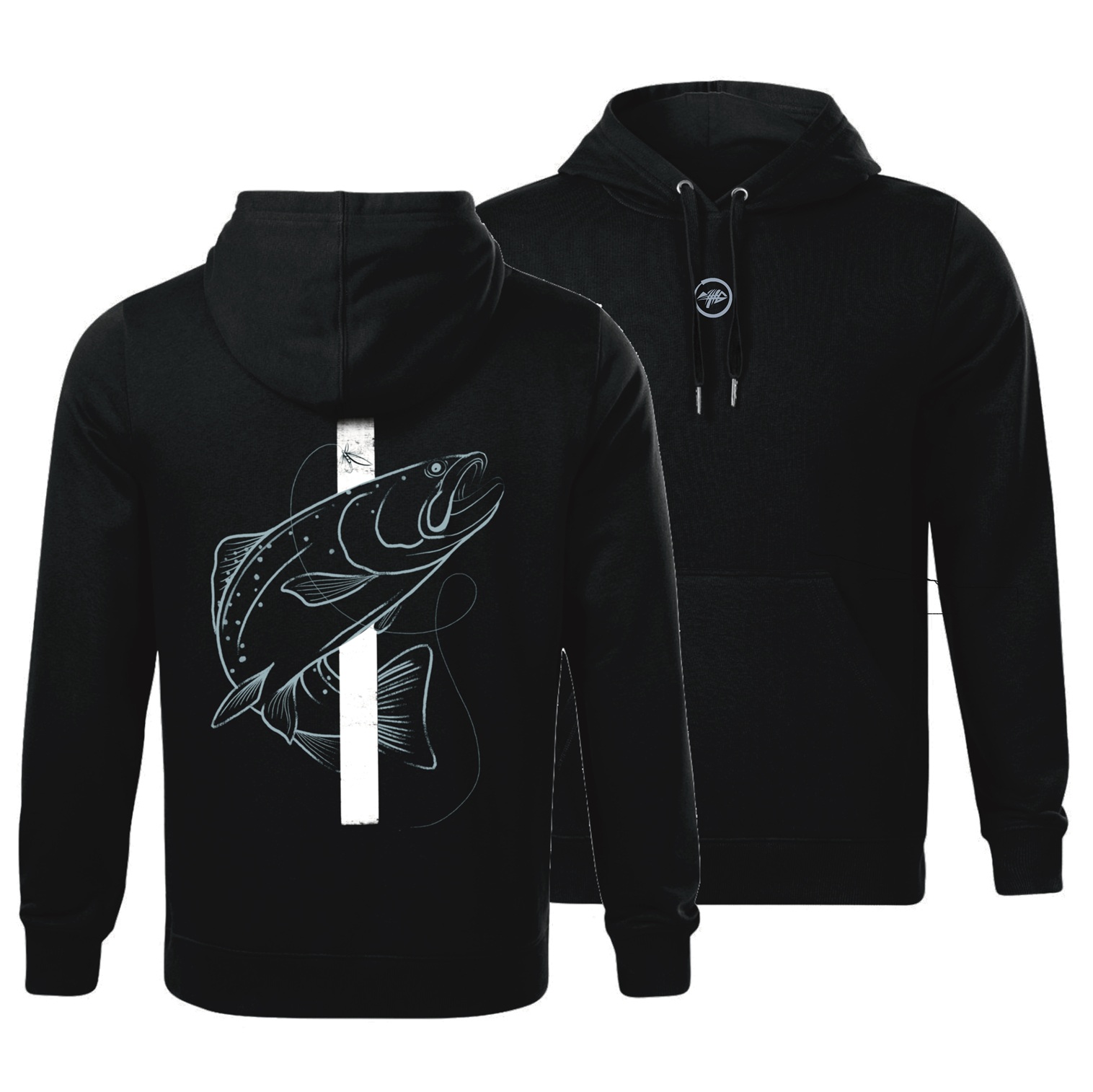 Giants Fishing melegítő felső férfi fekete Pstruh